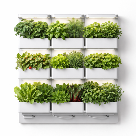 HydroSense EverHarvest 9-Panel Wall Farm