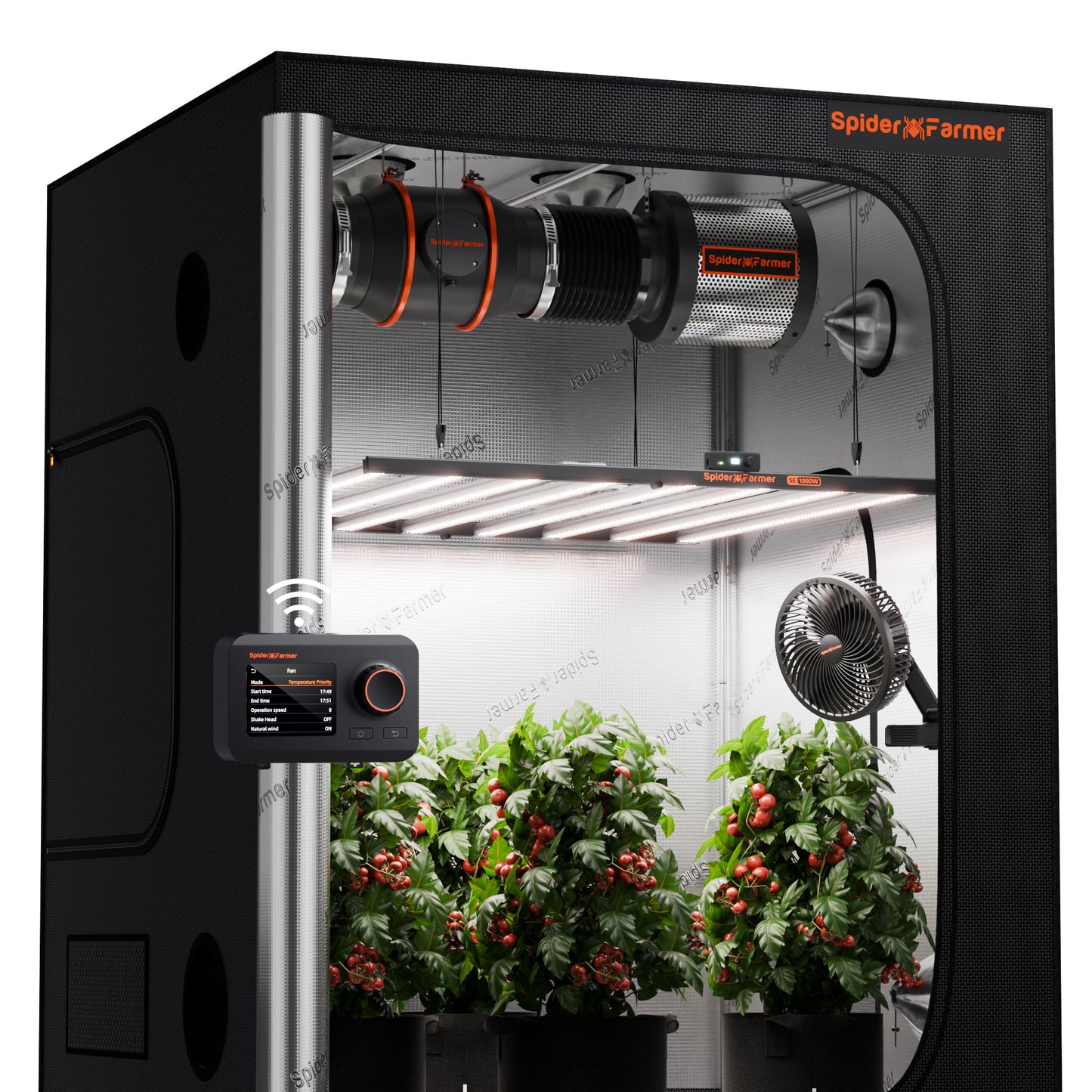 Spider Farmer Grow Tent Kit (150x150x200cm)