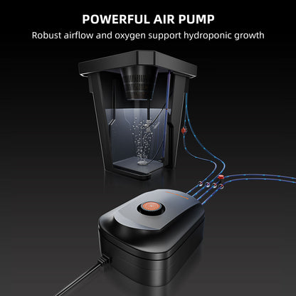 4 Bucket DWC Hydroponic Growing System