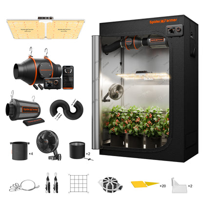 Spider Farmer Grow Tent Kit (2x4)
