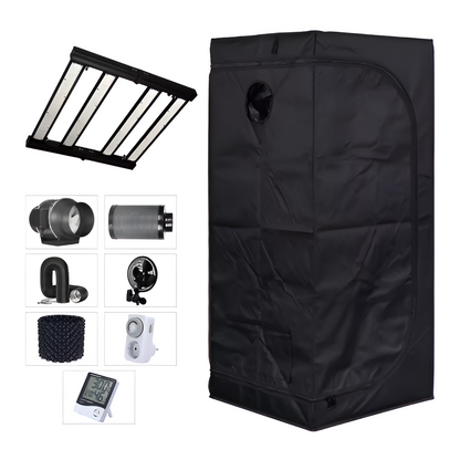 AurumGrow Atelier Stealth Indoor Hydroponic Grow Cabinet