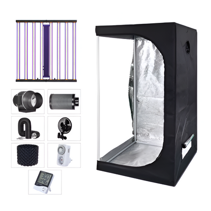 AurumGrow Atelier Stealth Indoor Hydroponic Grow Cabinet