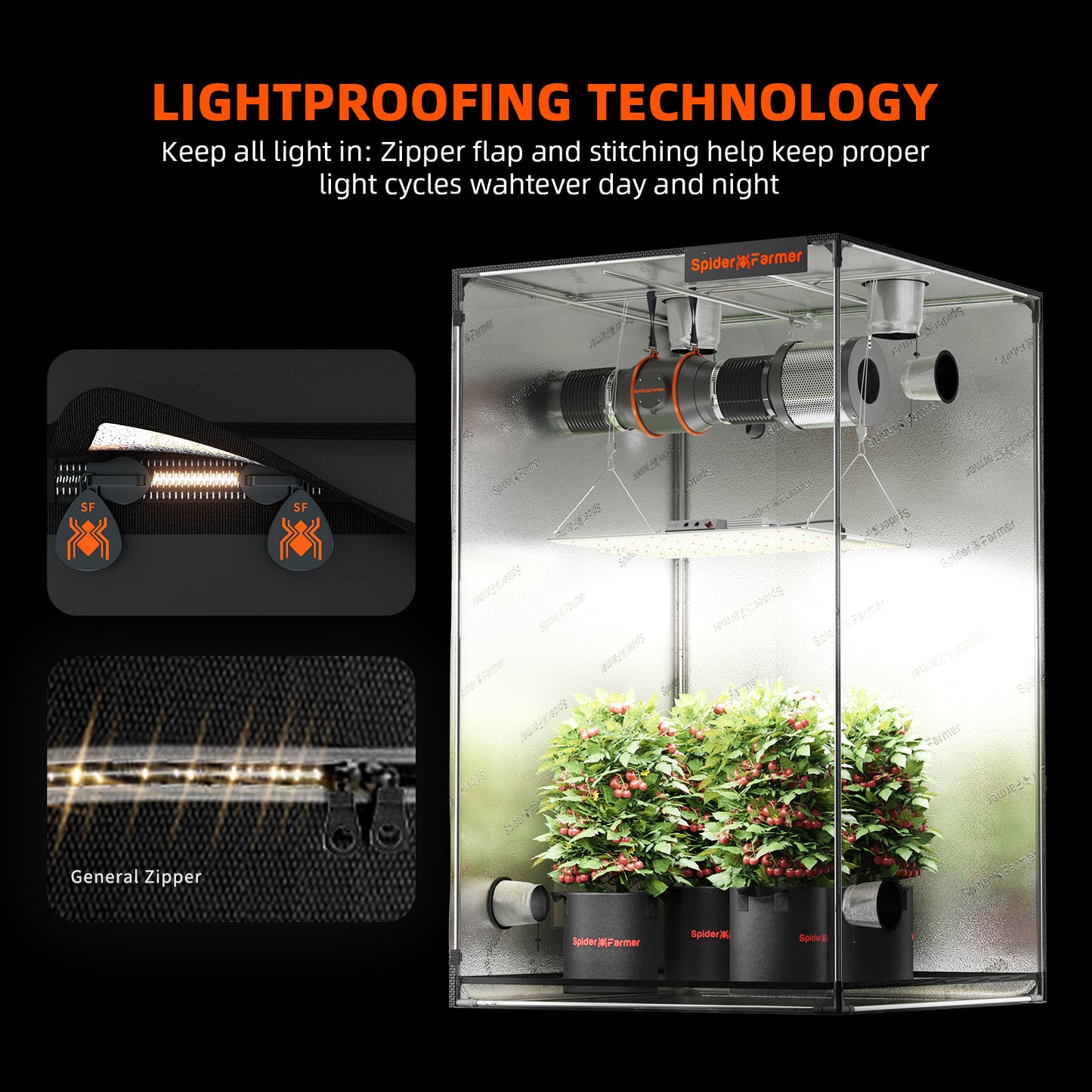 Spider Farmer Grow Tent Kit (2x4)