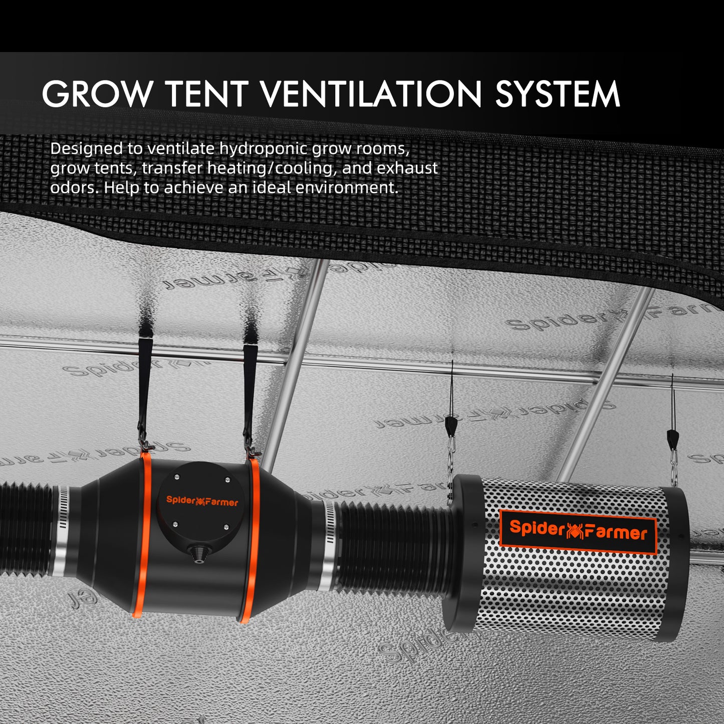 Spider Farmer Grow Tent Kit (2x4)