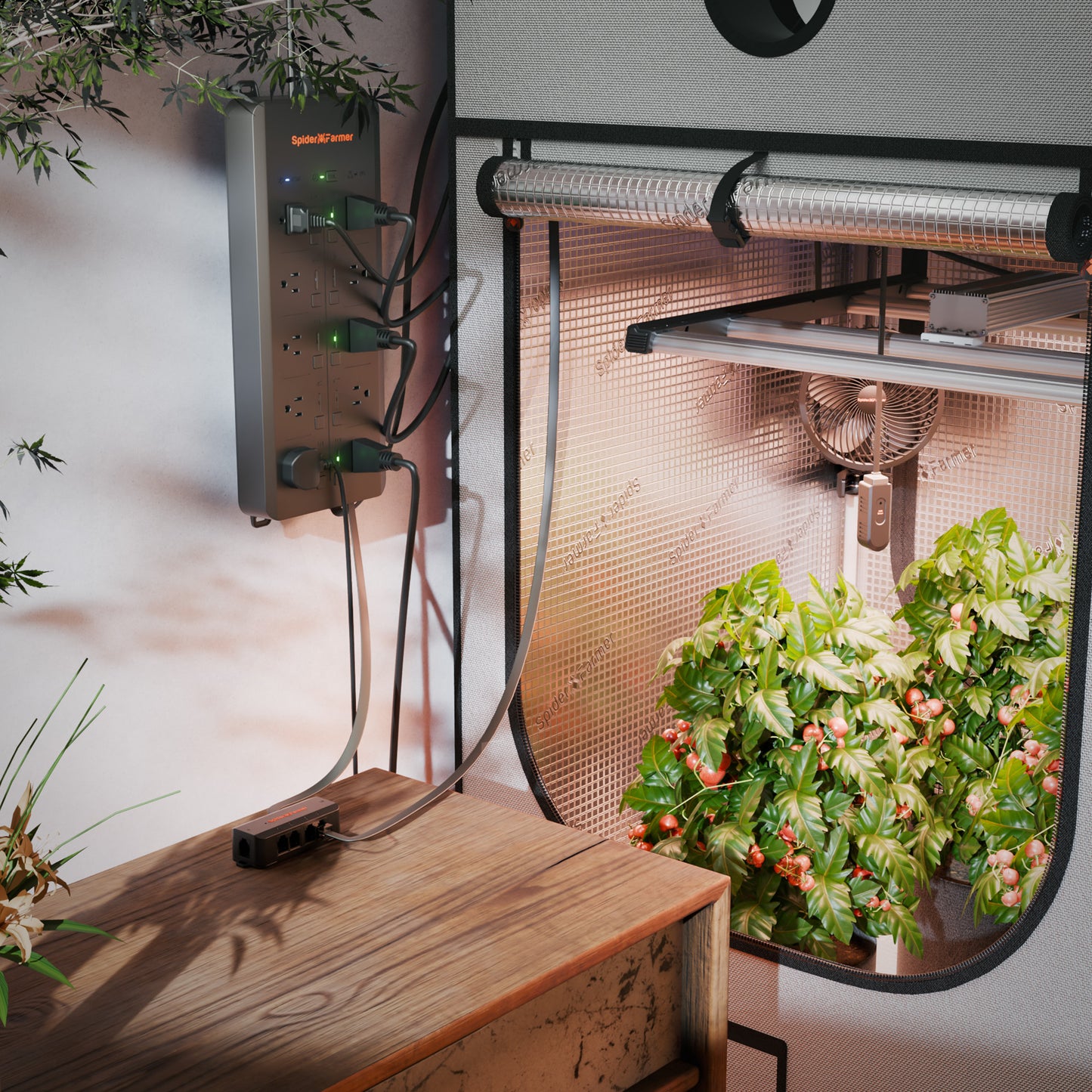 4 Bucket DWC Hydroponic Growing System