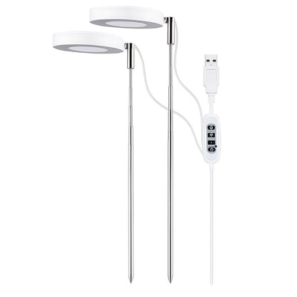 GlowRay Dual-Head USB LED Grow Light